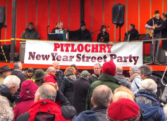 Pitlochry New Years Day Street Party